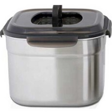 Queensense Erica 不鏽鋼密封容器 6000ml, 保鮮盒 6000ml, 1組