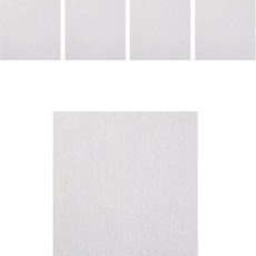 시온넷 거실 베란다 이지 미끄럼방지 조각 타일 매트 카페트, 화이트, 5개