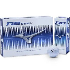 미즈노골프공 미즈노 2더즌 밸런스 퍼포먼스 밸로시티 코어 골프공 3피스 RB 566V 화이트 12개입 2개