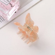 수스다 러블리 나비 셀룰로오스 올림머리 헤어집게핀 중 4127