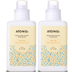 아토엔오투 프리미엄 유아 섬유유연제 프릴리 스위트향, 1000ml, 2개