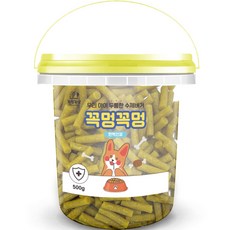 꼭멍꼭멍 강아지 우리아이 두툼한 수제버거 면역건강, 500g,