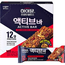 일동후디스 하이뮨 프로틴밸런스 액티브 바 6p, 300g, 1개