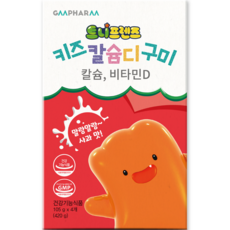 지엠팜 트니프렌즈 키즈 칼슘디 구미 4p, 420g, 1개