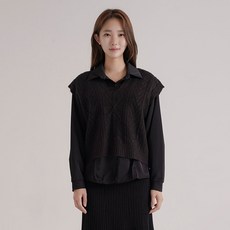 Gembling 女款預科V領針織背心