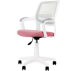 지엠퍼니처 아동용 에듀레스트 책상의자 무회전형, 핑크