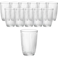 보르미올리 라인 워터 390ml, 투명, 12개 투명, 12개