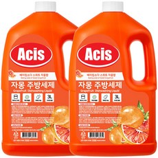 아키스 스위트 자몽 주방세제, 3L, 2개