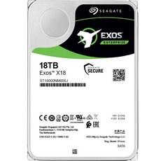 씨게이트 Exos X18 HDD, ST18000NM000J, 18TB