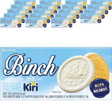 롯데웰푸드 빈츠 끼리크림치즈