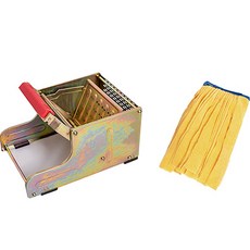 Clean Mate Power拖把清潔布+拋光抹布 黃色組, 1組