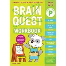 Brain Quest Workbook:Pre-K Revised Edition, Brain Quest Workbook, Workman Publishing(저),Workma.., Workman Publishing