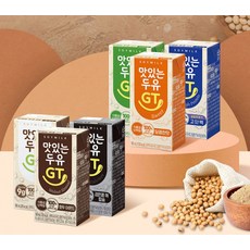 맛있는두유GT 검은콩 깨 칼슘, 190ml, 24개