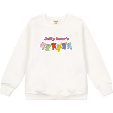 뉴욕꼬맹이 아동용 젤리베어 기모맨투맨 티셔츠 J102