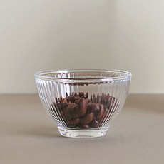 DELI 條紋醬碗 75ml Y4004A, 6個, 透明