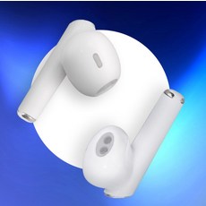 애니게이트 무선 블루투스 5.3v 이어폰, BT-A2W, 화이트