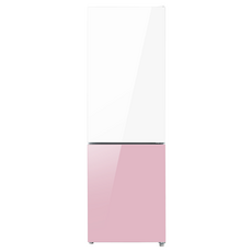 캐리어 모드비 피트인 파스텔 콤비 360 파워쿨링 냉장고 312L 방문설치 핑크 + 화이트, MRNC312PSM1 섬네일