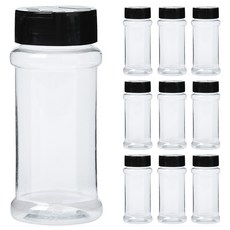 인블룸 투카인즈 페트 양념통 블랙, 100ml, 10개