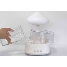 808 빗소리 무드등 간편세척 대용량 초음파 가습기, RAINHumidifier, 혼합색상
