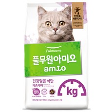 풀무원 아미오 [풀무원 아미오] 건강담은식단 캣 체중케어 건식사료, 닭, 400g, 1개