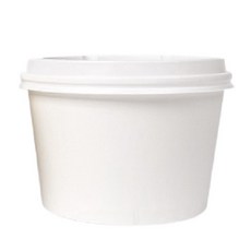 Draw Life 紙容器無印刷 140*110*90mm 850ml+蓋子組, 1入, 25套