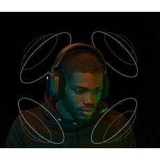 커세어 HS80 MAX RGB 무선 게이밍 헤드셋, 스틸그레이