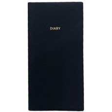 잼스튜디오 핸디 먼슬리 플래너 클래식 만년 다이어리, 02블랙, 1개 02블랙, 1개