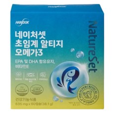 네이처셋 초임계 알티지 오메가3 60p, 60캡슐, 1개