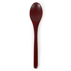 579옻친구 통원목 옻칠 티스푼, 우드, 스푼, 1개