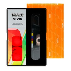 Volvik 新款生動霧面高爾夫球 3P + 彩虹功能 T恤高爾夫禮品套裝, 1組, 紅色