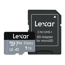 렉사 Professional 1066x microSDXC UHS-I 4K 메모리카드, 1TB, 1개