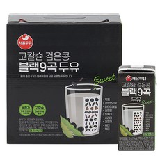 Seoul Milk 首爾牛奶 高鈣9穀黑豆漿, 190ml, 16入