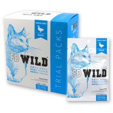 에프디와일드 전연령 고양이 동결건조 사료, 오리, 100g, 1개 1개, 100g