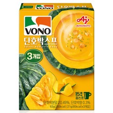 보노 단호박 스프 3p, 63g, 1개