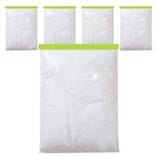 solve living 棉被衣物壓縮袋, 5個, 1入