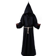 Offri中世紀修士魔法師神父神職人員角色扮演套裝