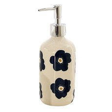 더자카 플라워 세라믹 다용도 세제 리필 디스펜서 450ml, 아이보리, 1개