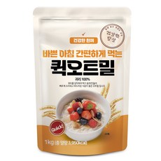 건강한밥상 간편하게 먹는 퀵 오트밀, 500g, 1개