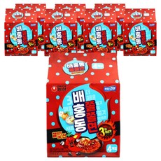 배홍동 쫄쫄면 챌린지에디션 129g, 32개