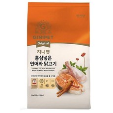 지니펫 홍삼넣은 연어와 닭고기, 5kg, 1개