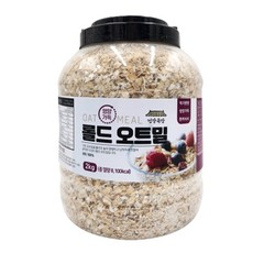 건강곡간 영양가득 롤드 오트밀, 2kg, 1개