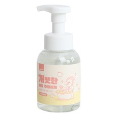 뽀숑 반려동물 밥그릇 식기 세척 버블 주방세제 무향, 1개, 300ml