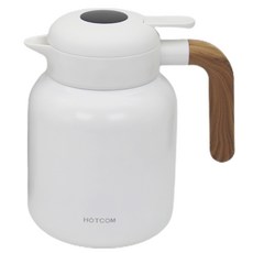 핫콤 테이블 포트, 화이트, 1개, 1.3L