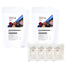 네오 에너지 컬러 M 플러스 관상어 사료 600ml x 2p + 캡 리무버 랜덤발송 24p 세트, 1세트