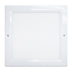 장수램프 LED 엣지 슬림 사각 직부등 20W, 전구색(화이트), 1개