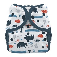 THiRSTiES 壓扣防水尿布兜, 3號 (18-27 kg), 冒險之路花色, Adventure Trail, 1件