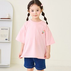 베베쥬 아동용 아이스 스윗 반팔 티셔츠