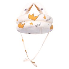 Vanibaby 寶寶學步護頭帽，小皇冠透氣款, 小皇冠, 1個
