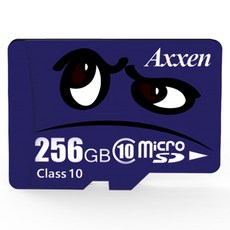 액센 프리미엄 Class10 UHS-1 캐릭터 micro SD 카드, 256GB, 1개