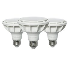 LISHIN Vitson LED E26擴散型燈泡 15W PAR30, 3個, 黃光色